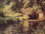 A Sunny Morning at Beaumont-Le Roger by Louis Aston Knight